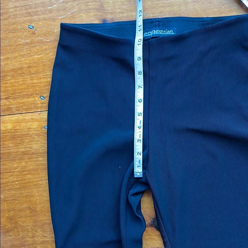 Equestrian Design Ribbed Pants - Picture 4 of 7
